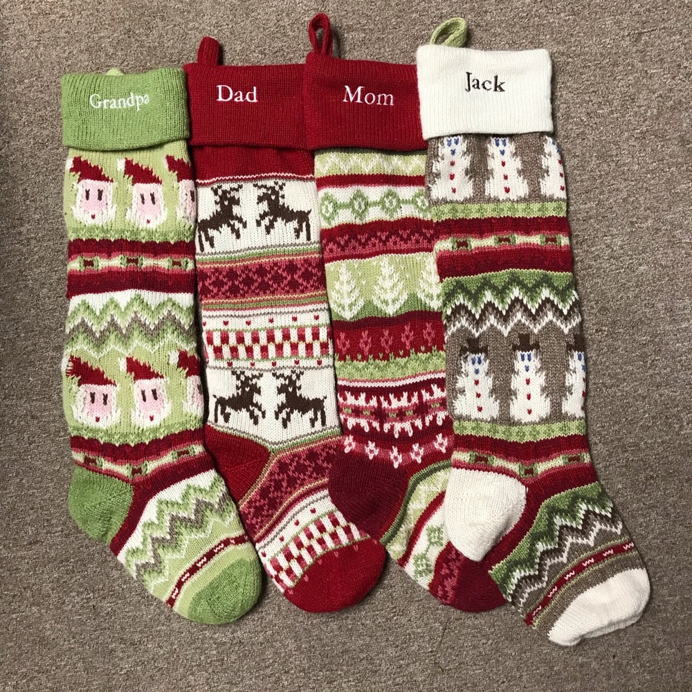 Like New Pottery Barn Kids Stockings